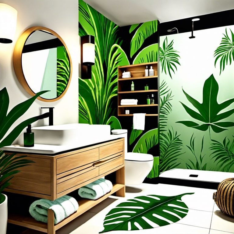 20 Jungle Bathroom Ideas Turn Your Space into a Tropical Paradise