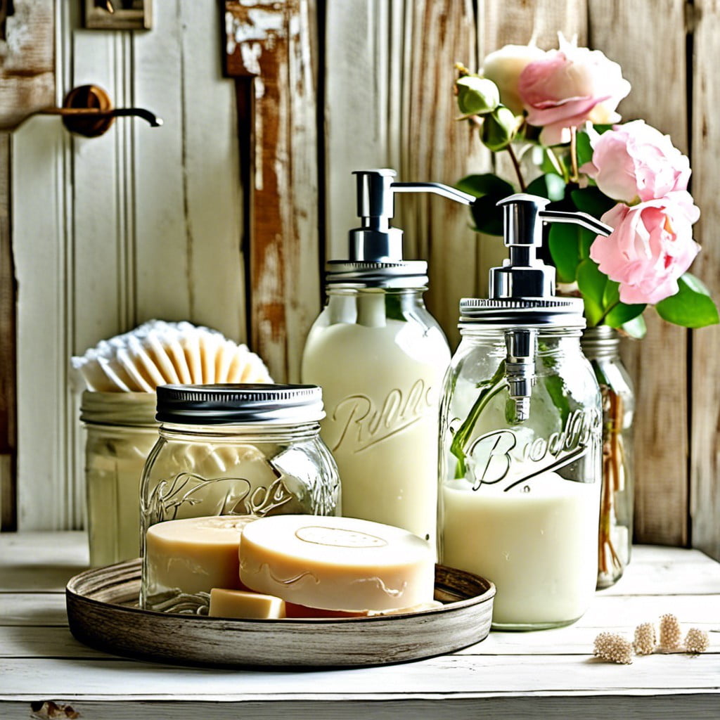 mason jar soap dispensers