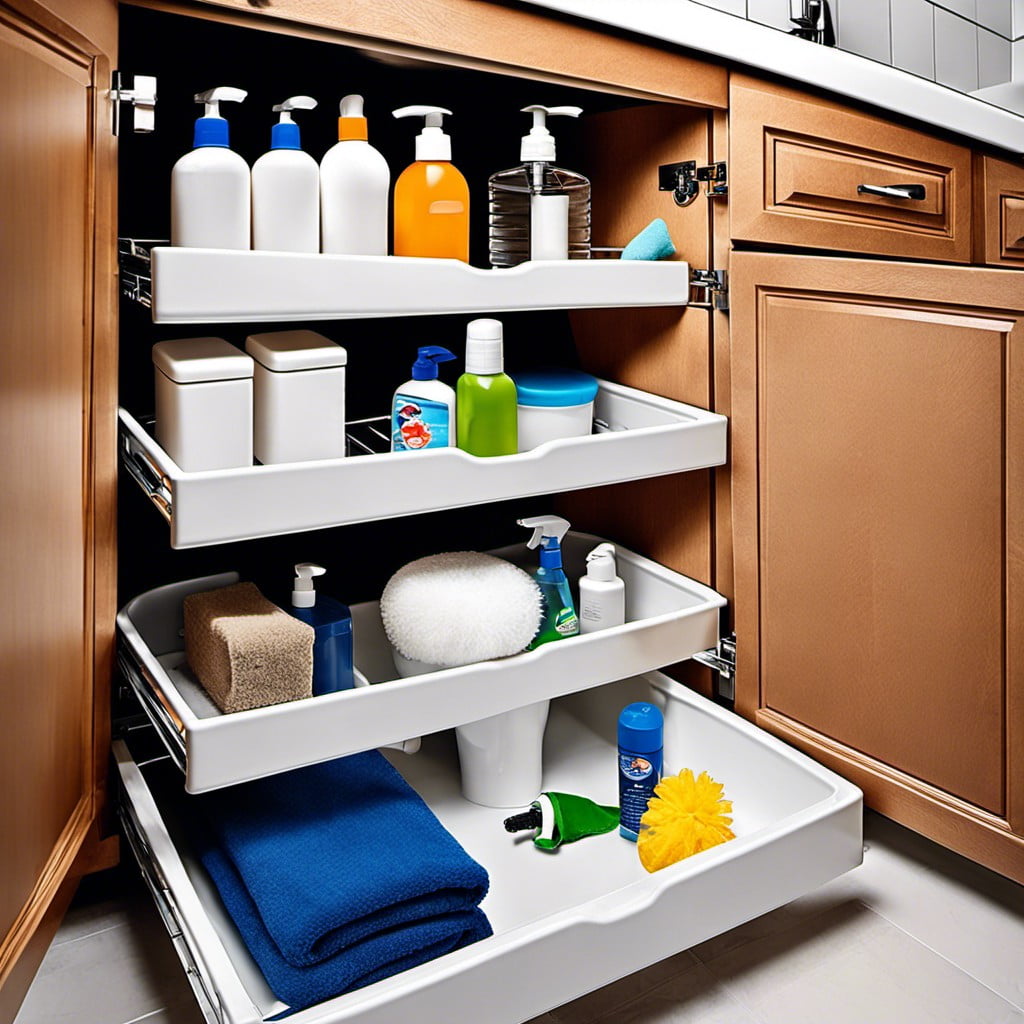 maximise under sink storage