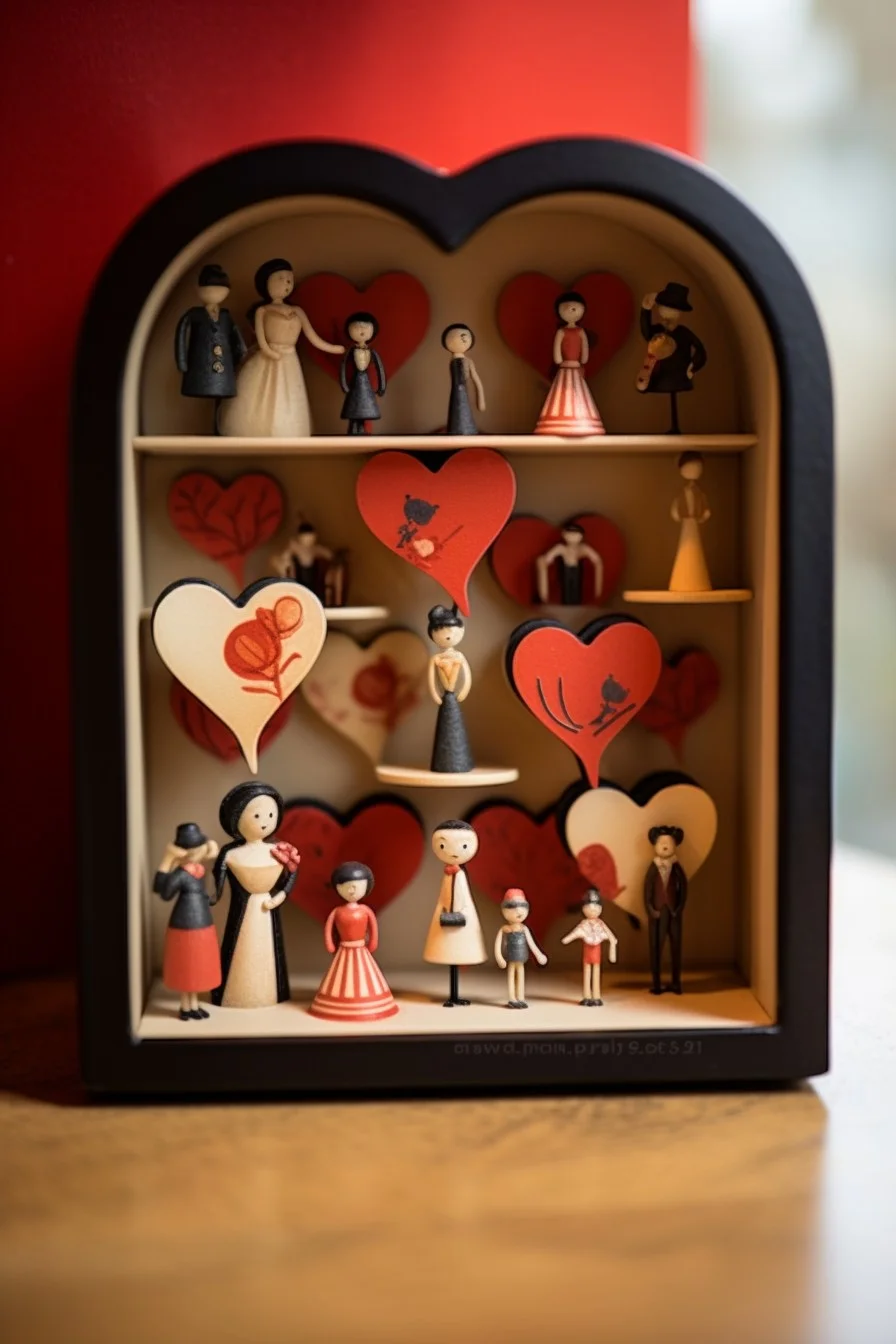 mini love figurines