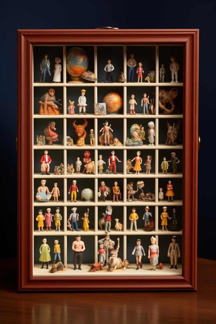 miniature figurine exhibit