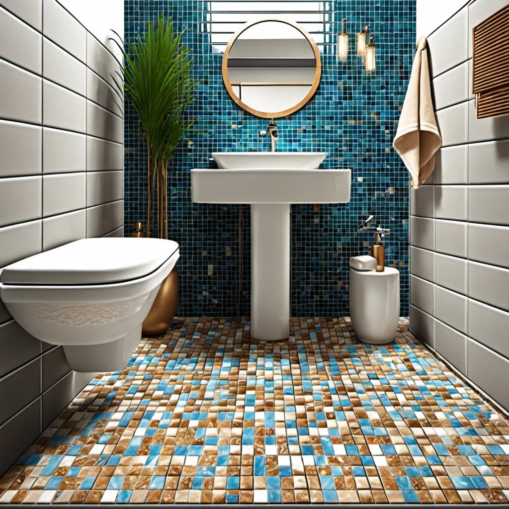 mosaic bathroom tiles