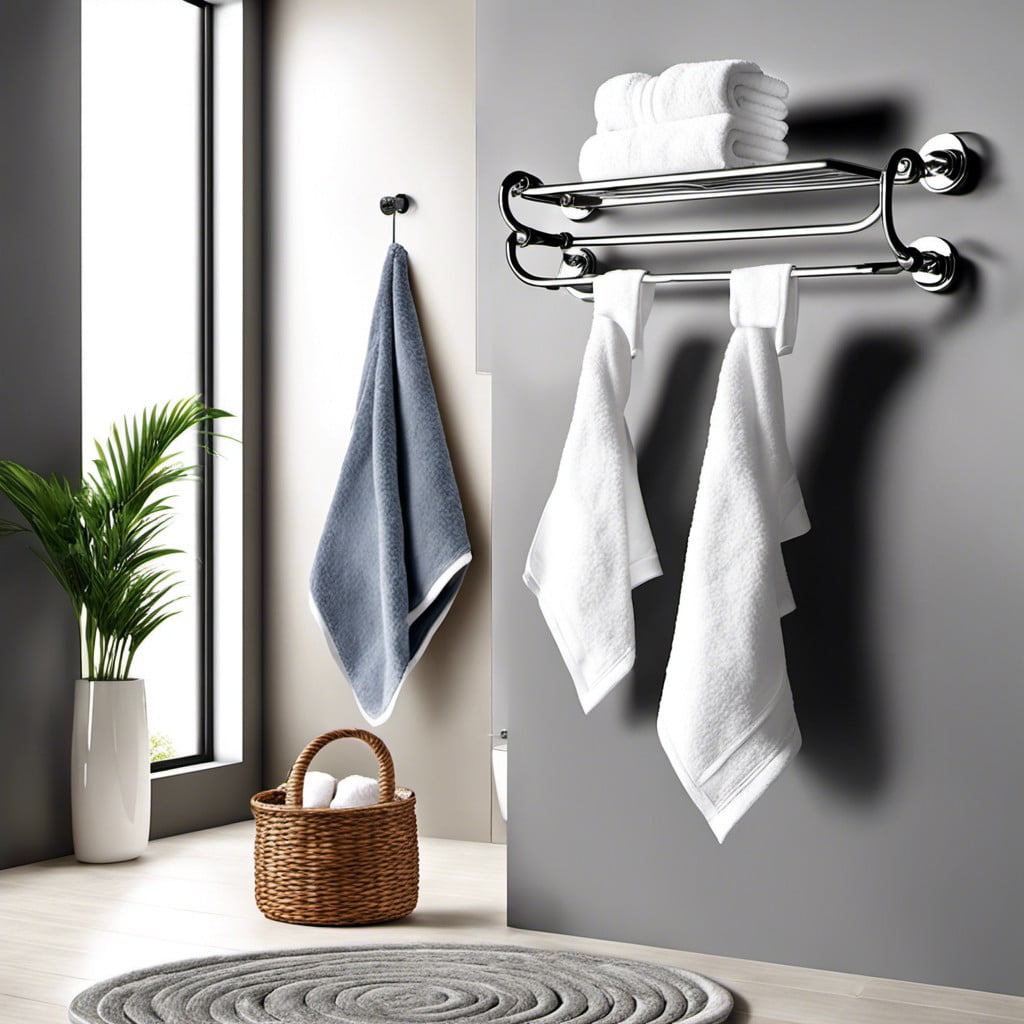 multilevel towel holders