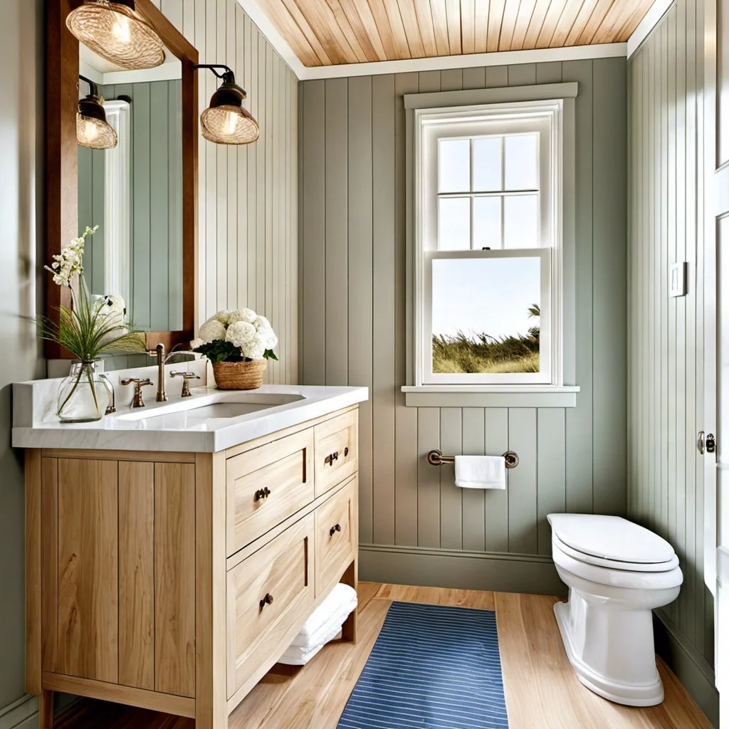 pale wood paneling