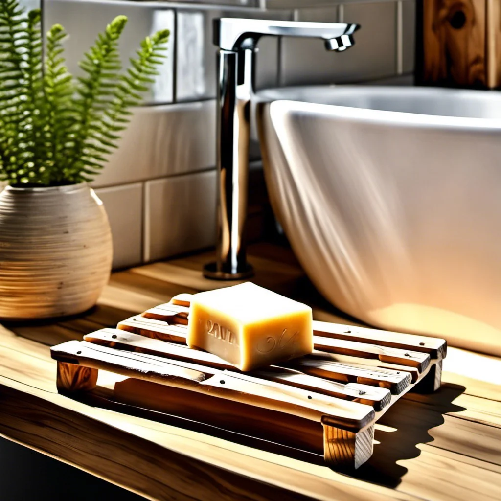 pallet soap dish