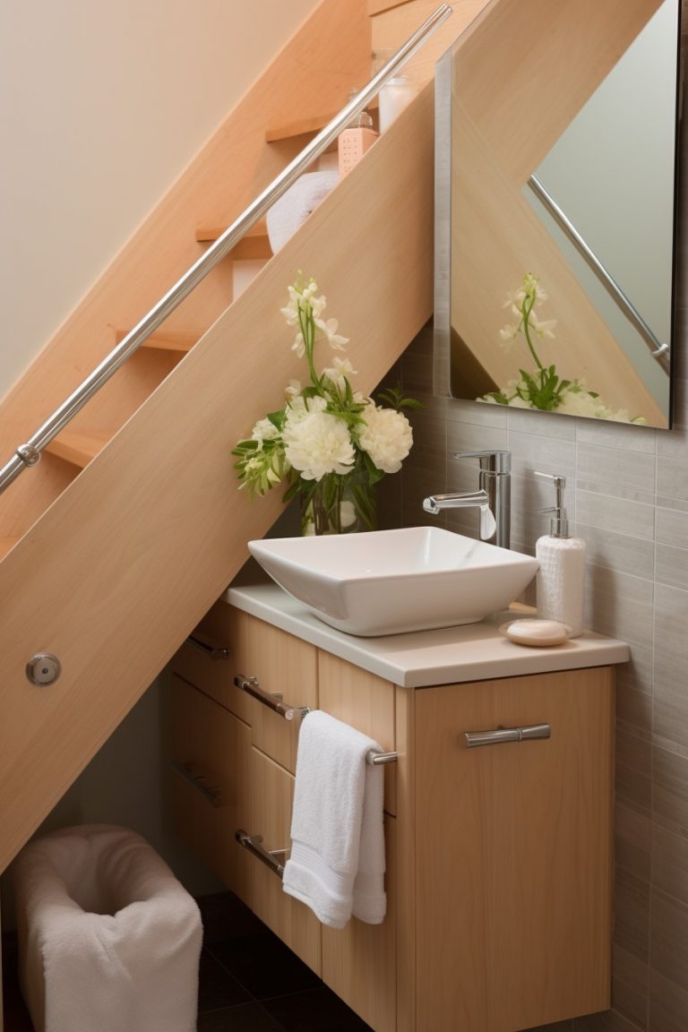 20 Innovative Under Stairs Bathroom Ideas for Small Spaces