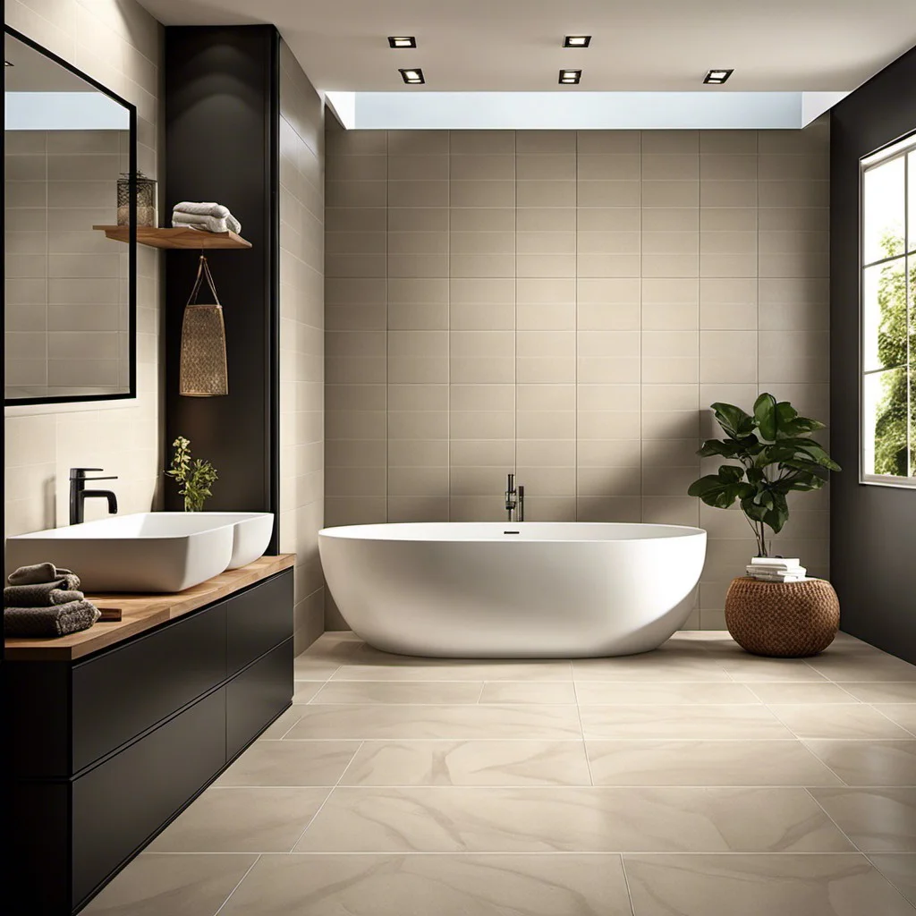 porcelain tiles