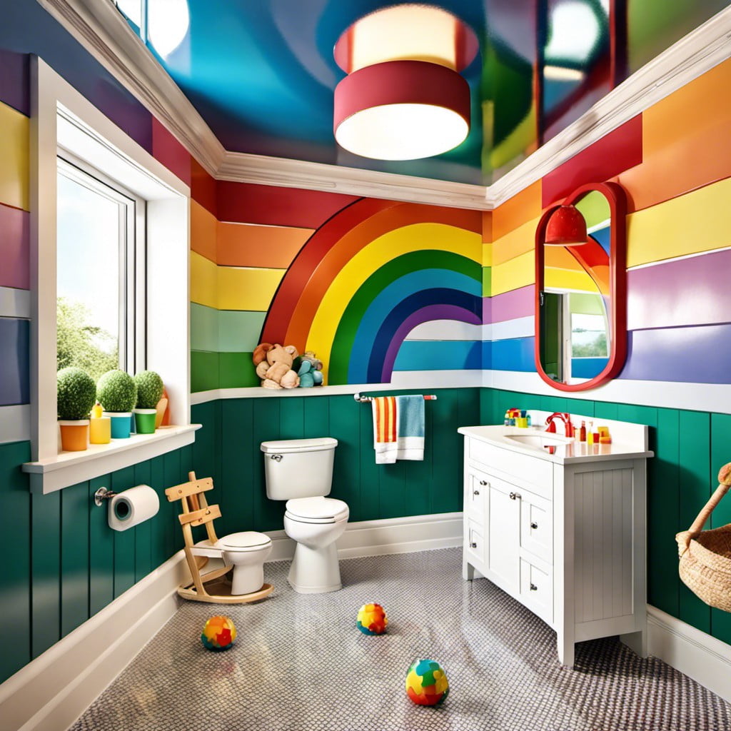 rainbow ceiling