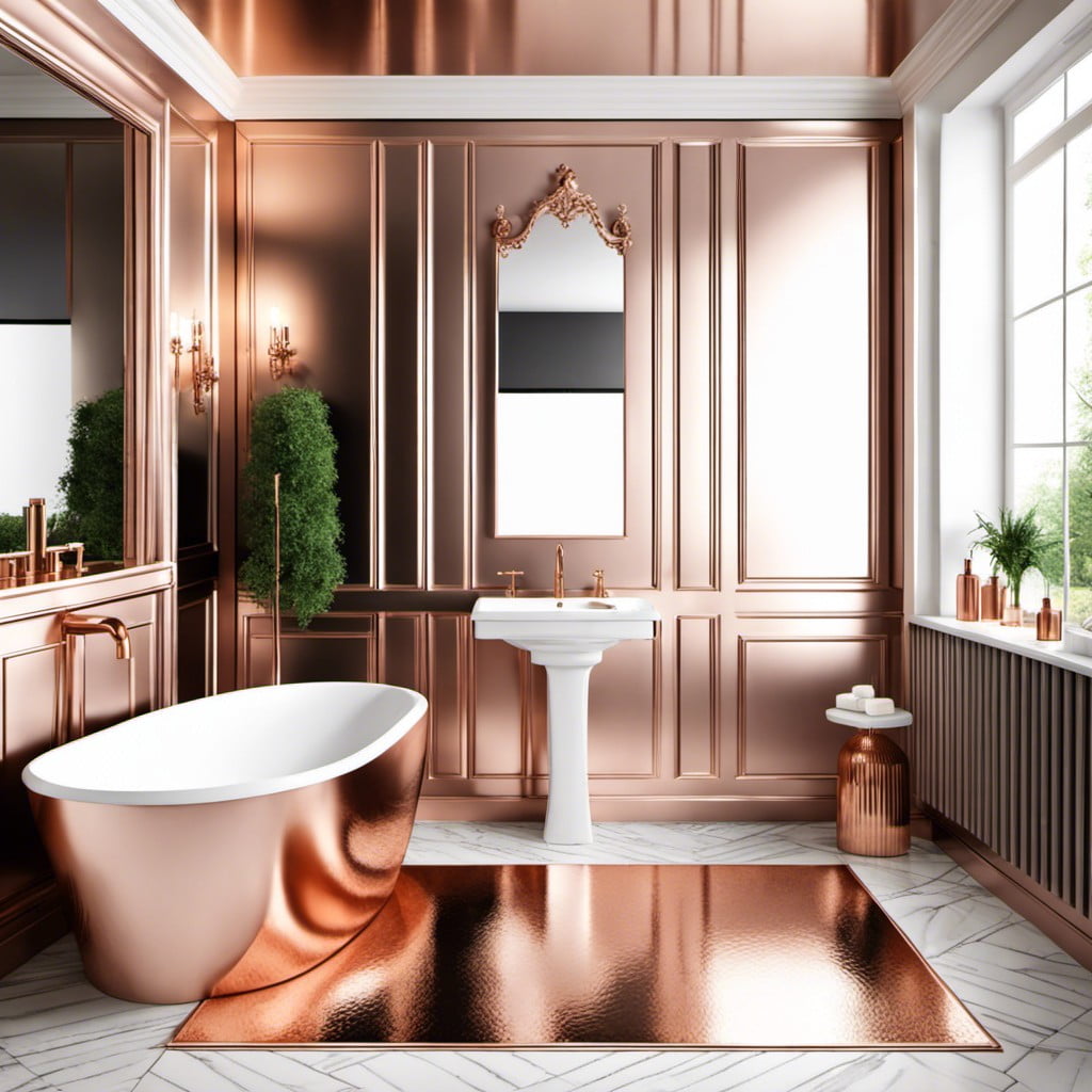 20 Trendy Rose Gold Bathroom Ideas for Your Next Remodel