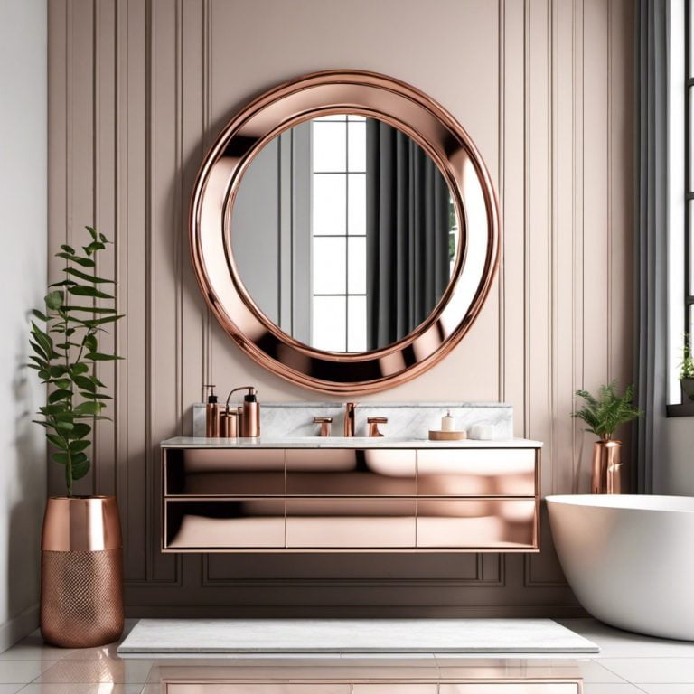 20 Trendy Rose Gold Bathroom Ideas for Your Next Remodel