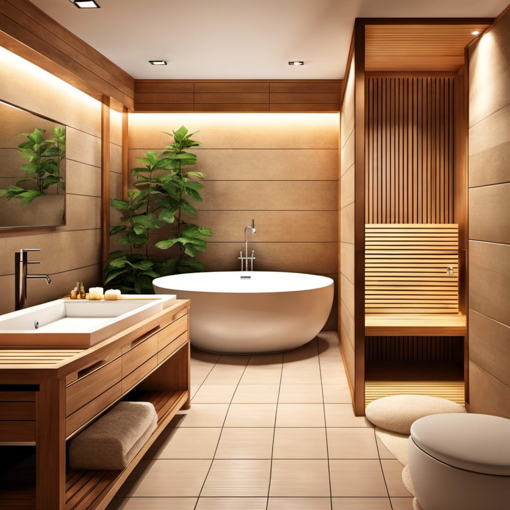 sauna or steam room corner