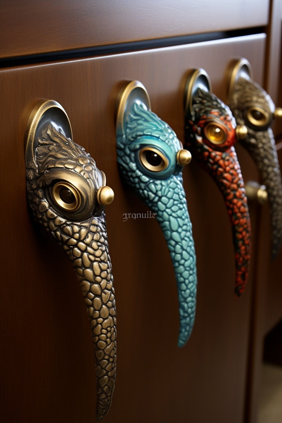 sea creature drawer pulls