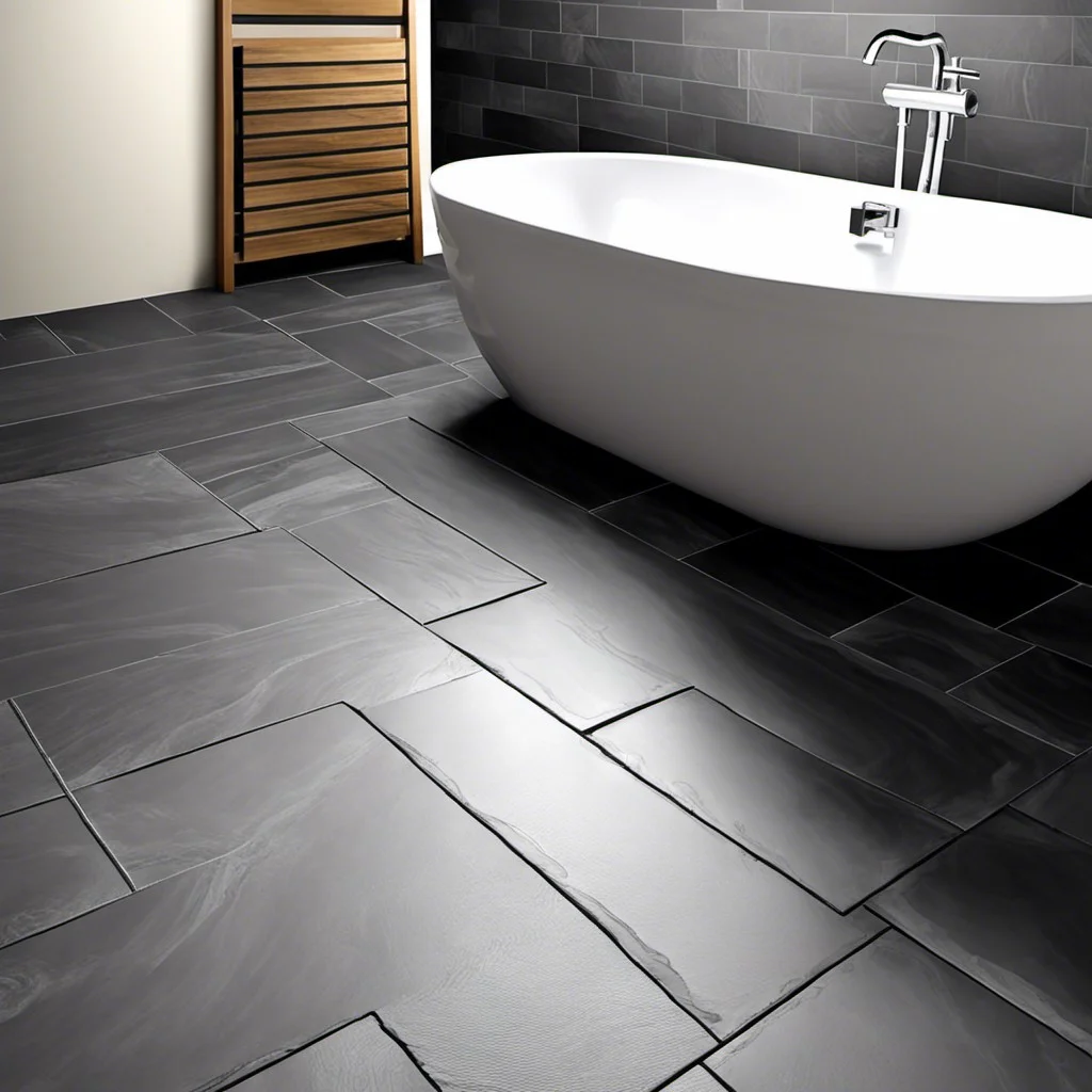 slate tile flooring