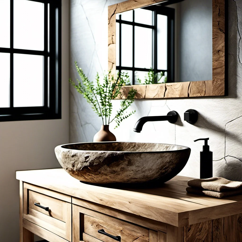 stone vessel sink