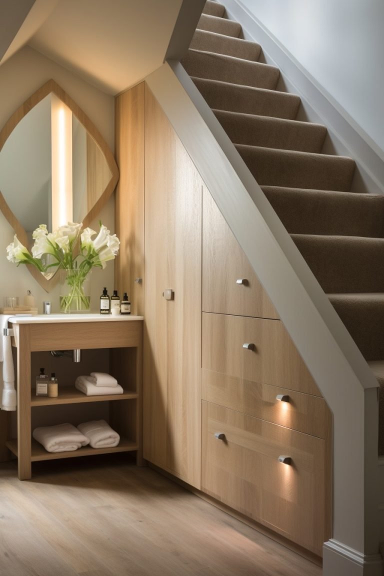 20 Innovative Under Stairs Bathroom Ideas for Small Spaces