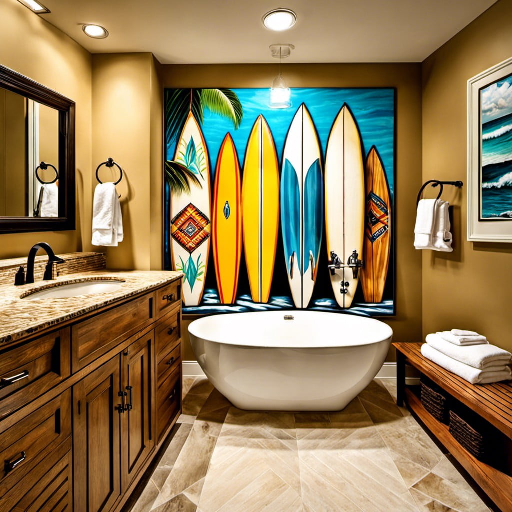 surfboard artwork