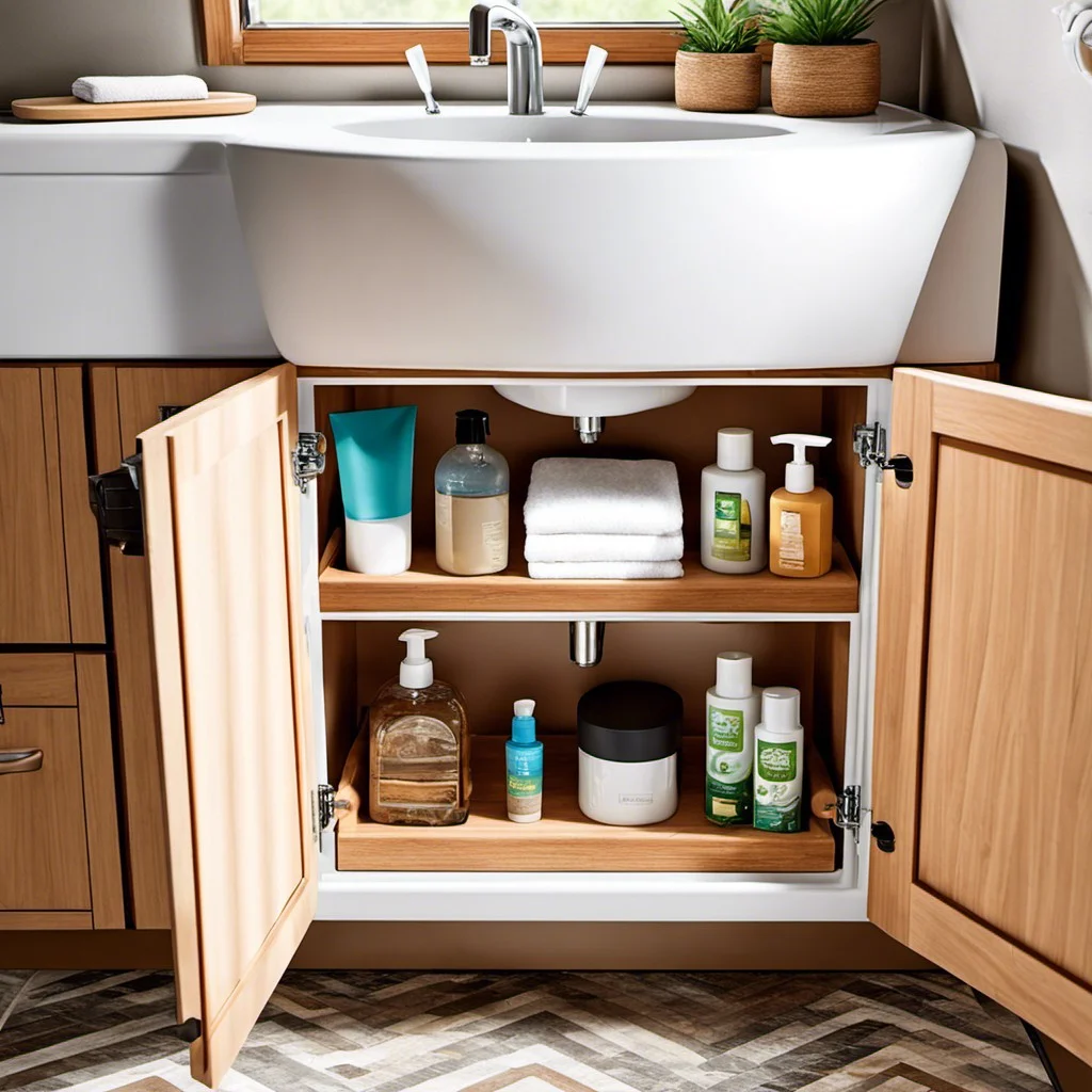 under sink storage compartments