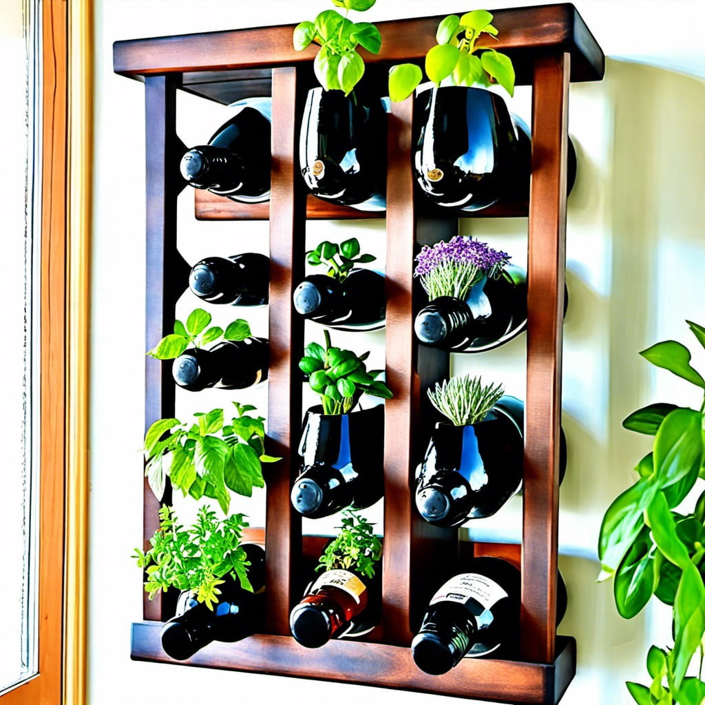 vertical herb garden