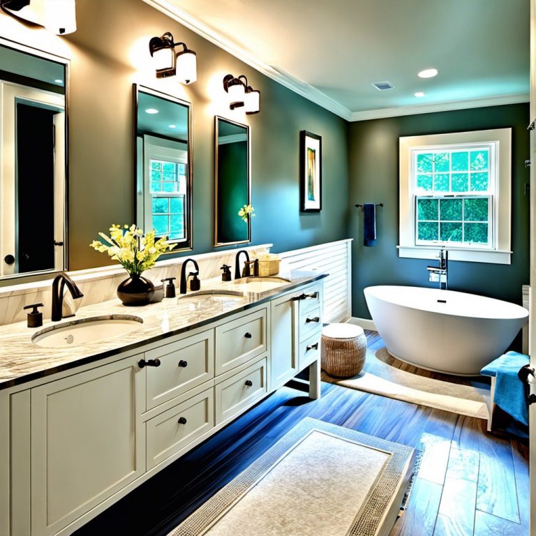 20 Stylish and Spacious Master Bathroom Ideas Without a Tub
