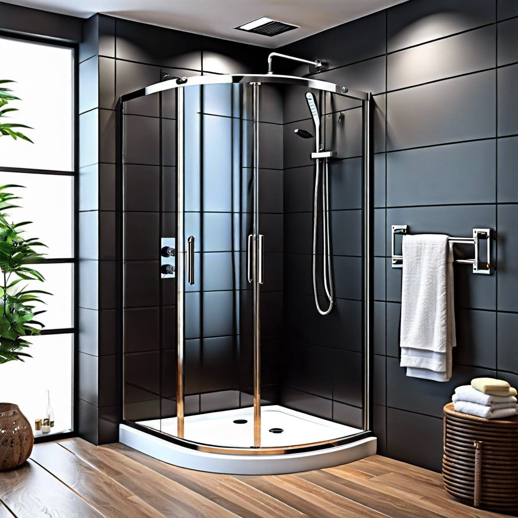 acrylic shower doors