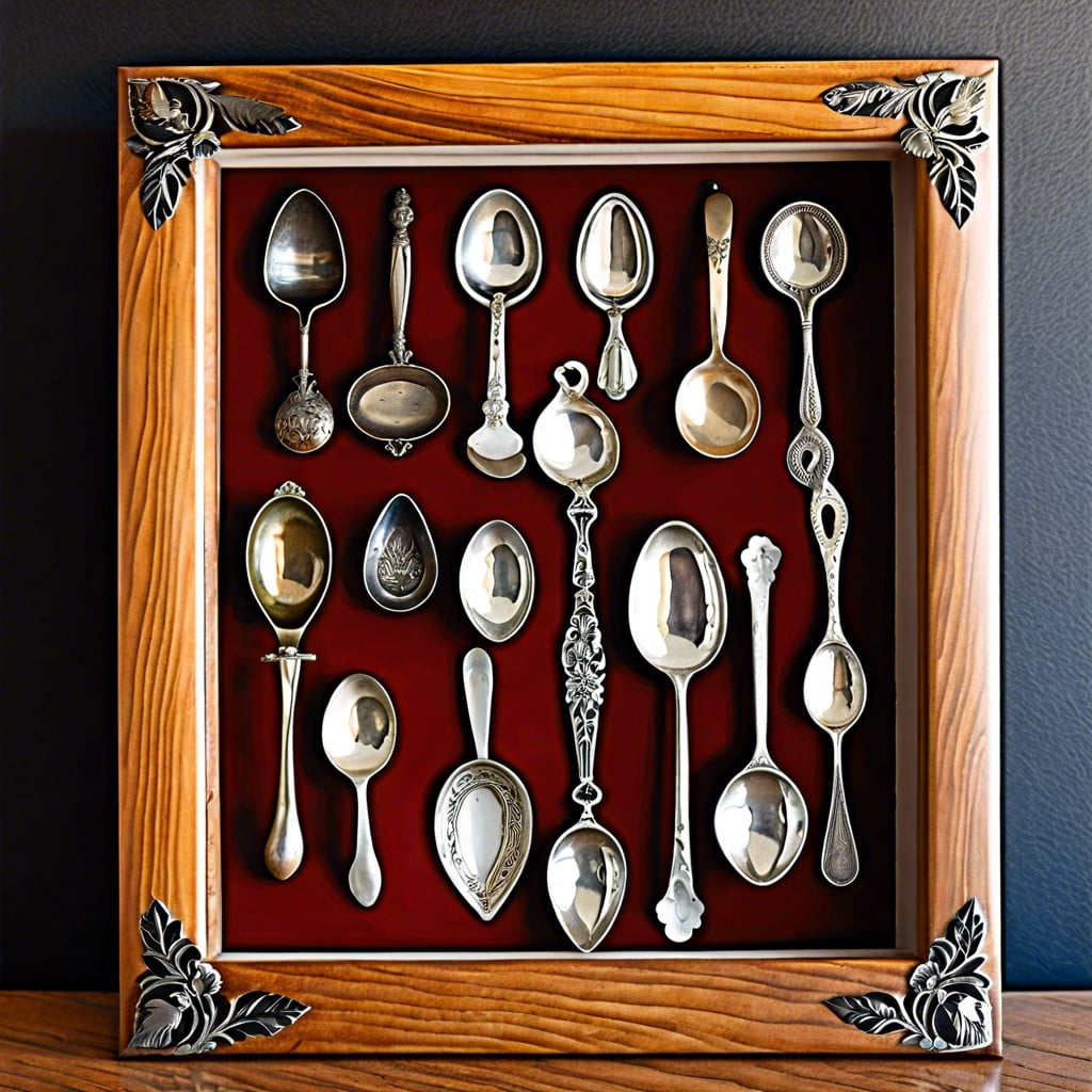 antique spoon collection