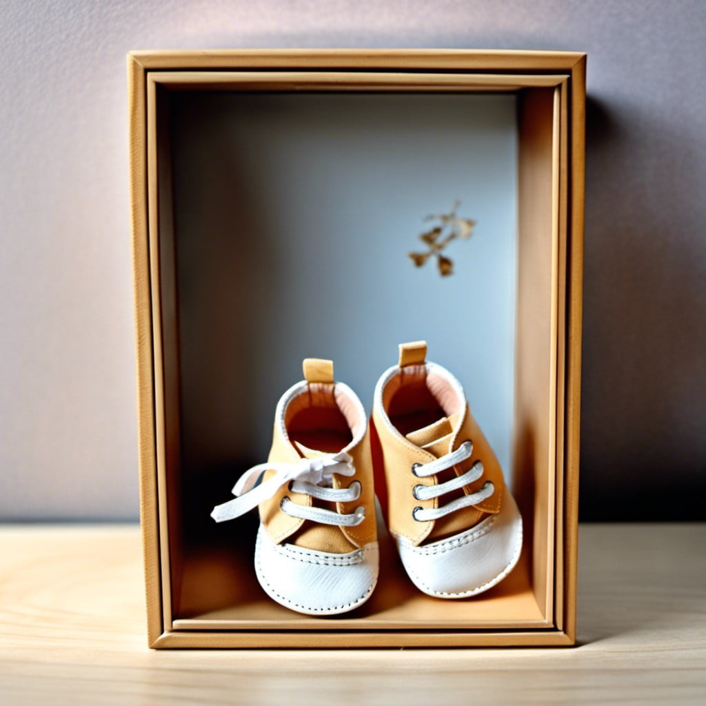 baby shoes memory box