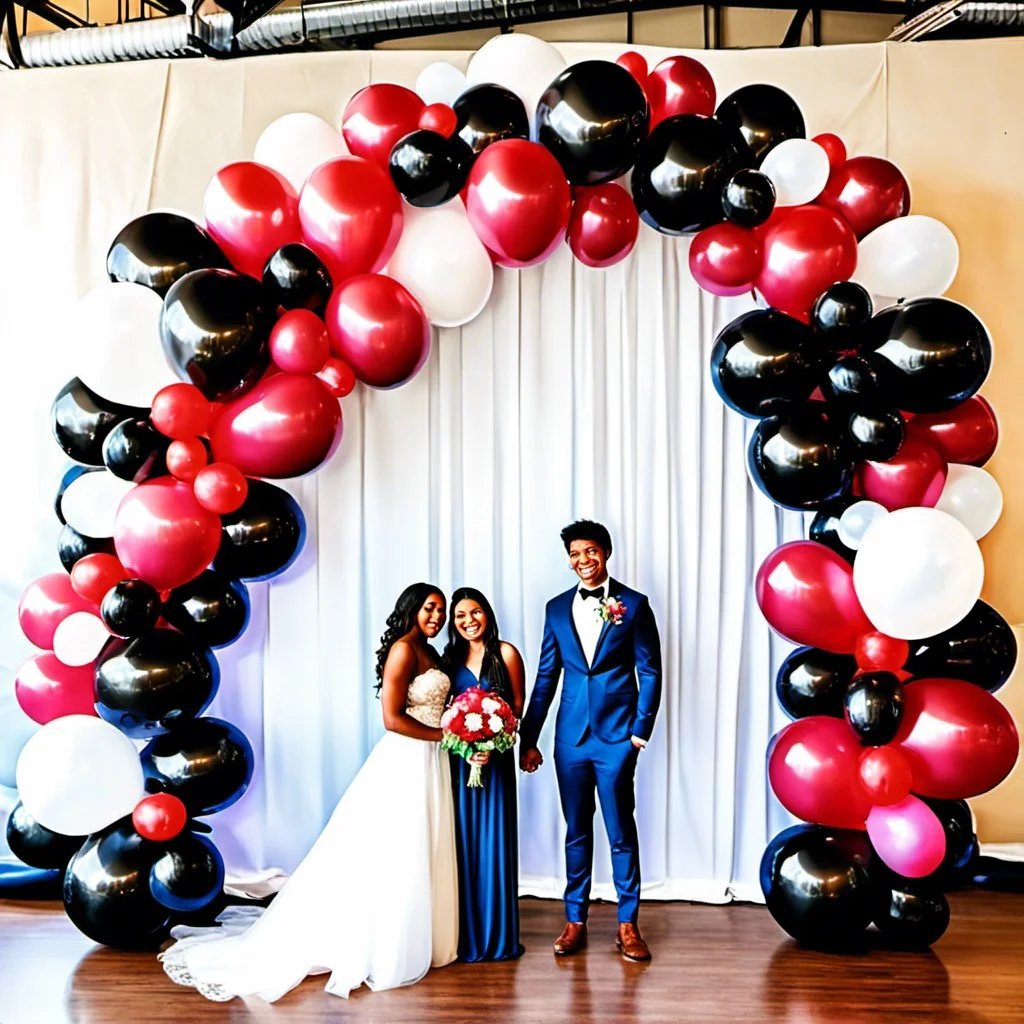 balloon arch for photos