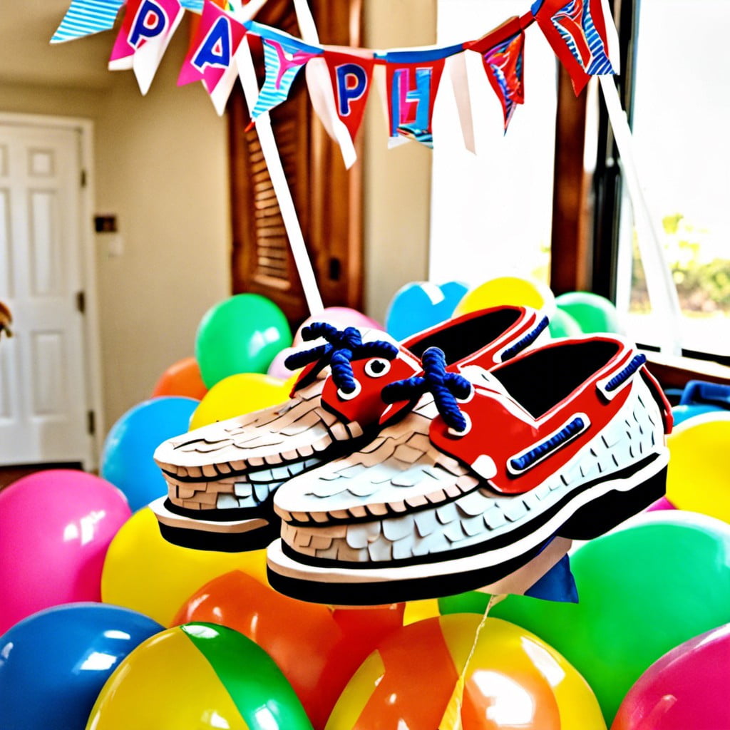 boat shoe pinata