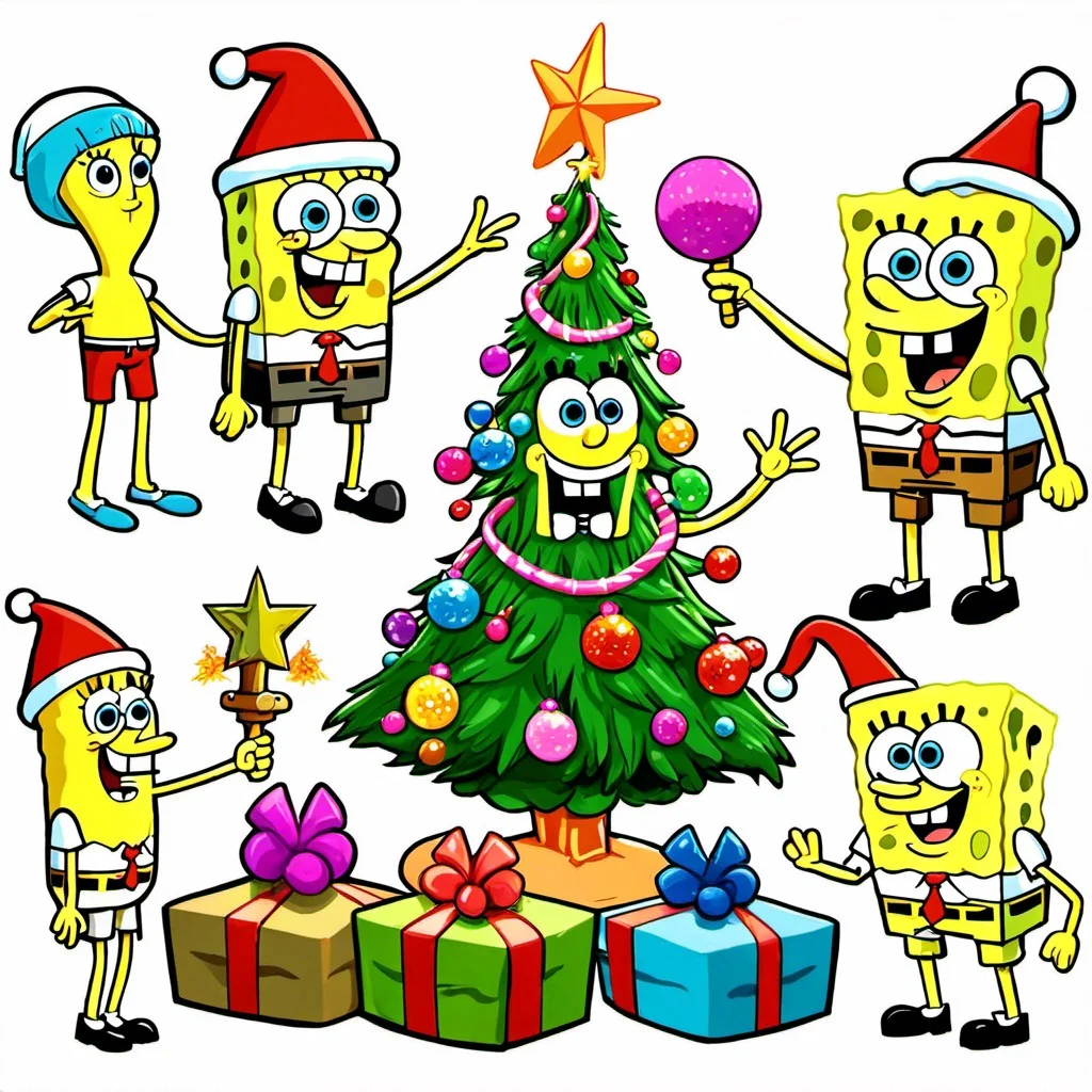 christmas in bikini bottom