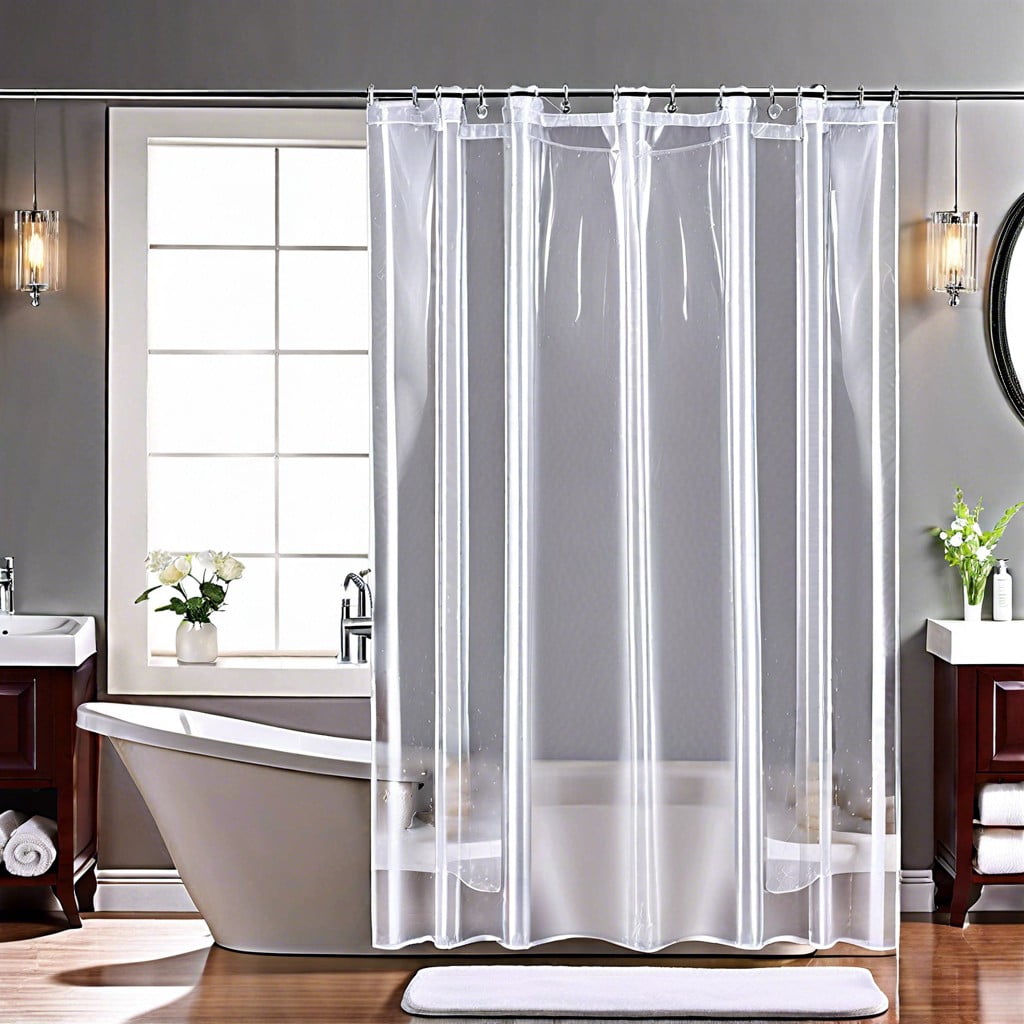 clear heavy duty pvc curtains