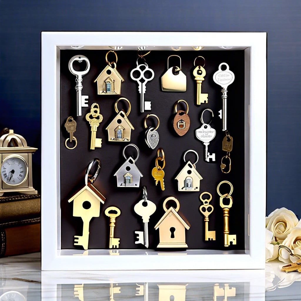 collection of keys from every house lived in