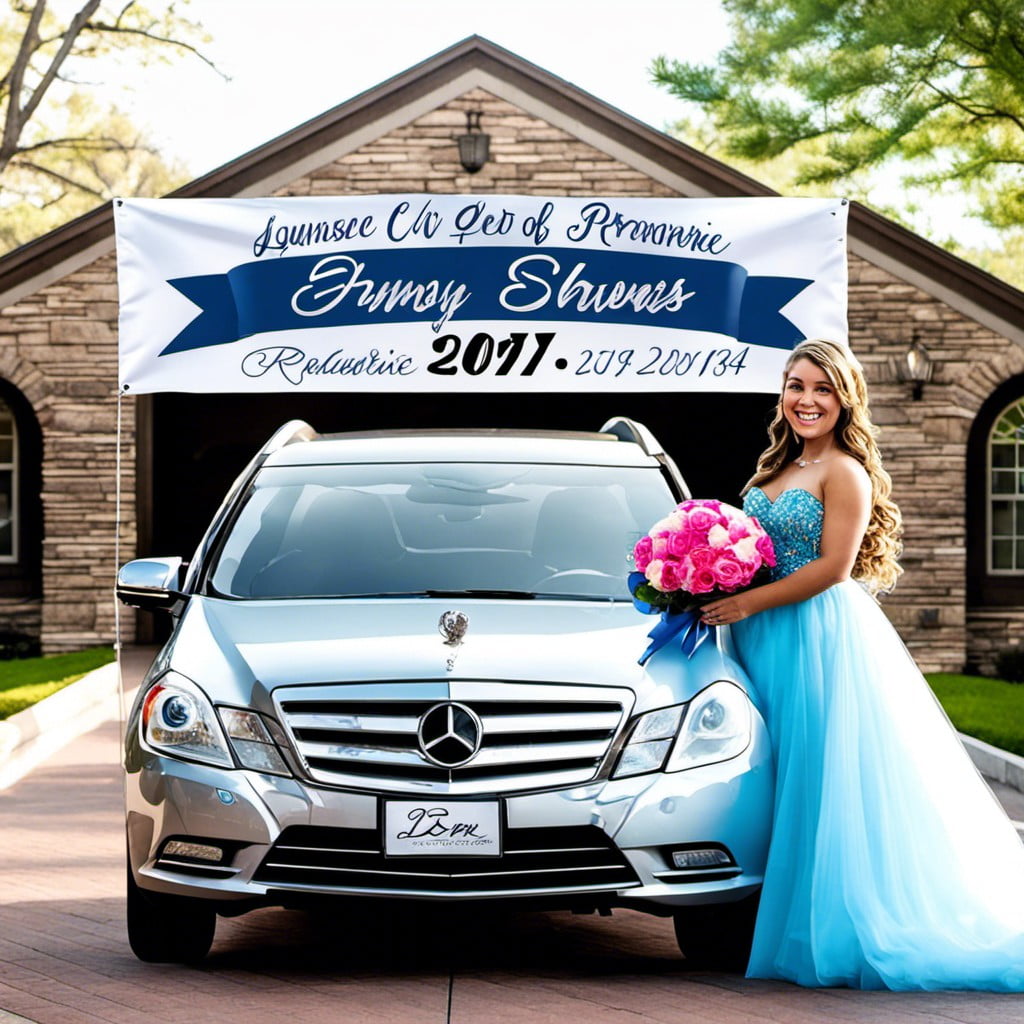 customized car banner