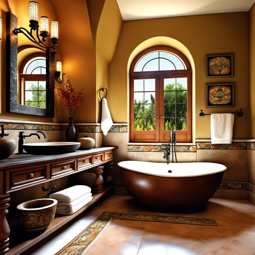 20 Luxurious Tuscan Bathroom Ideas for an Authentic Italian Style Retreat