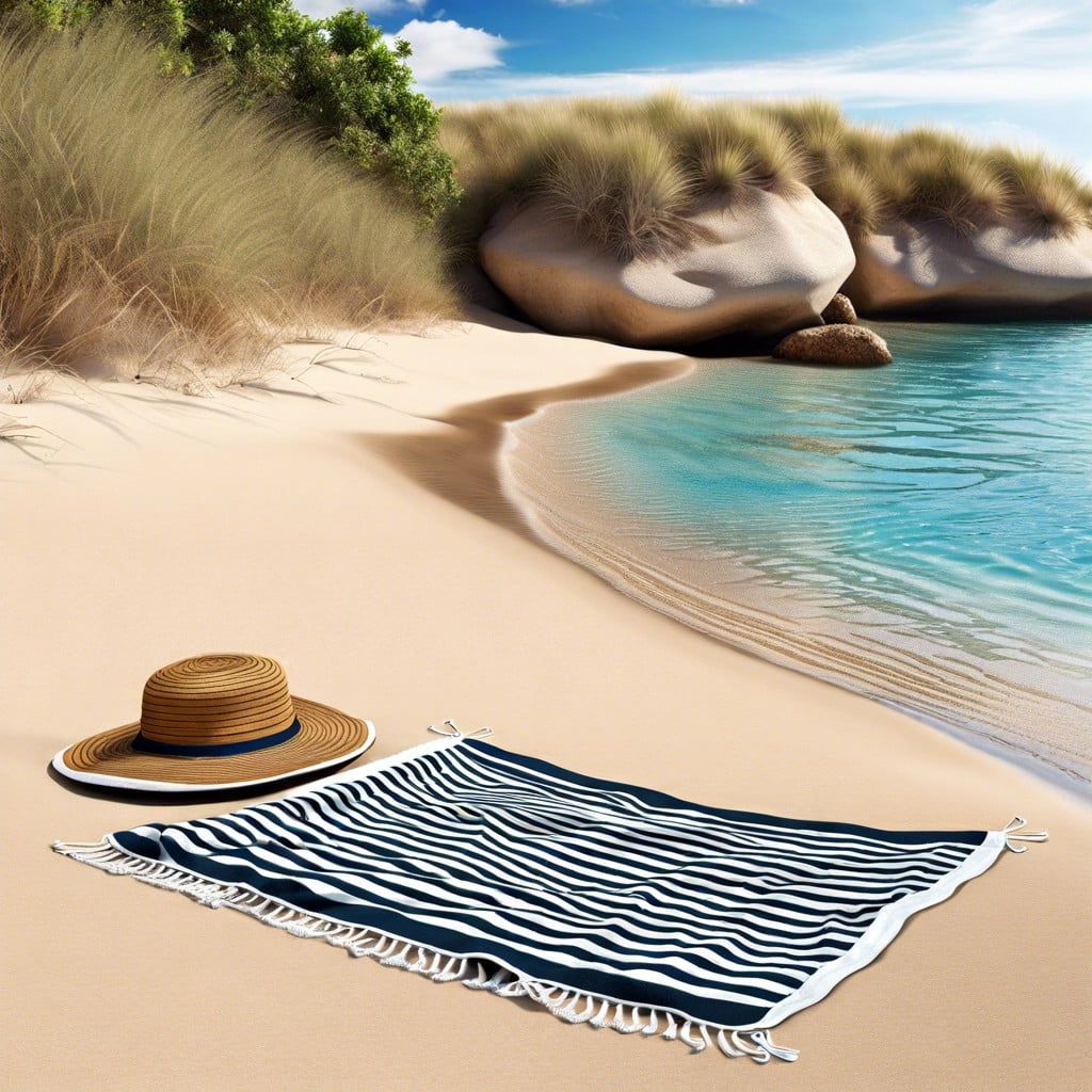designer brand beach towel
