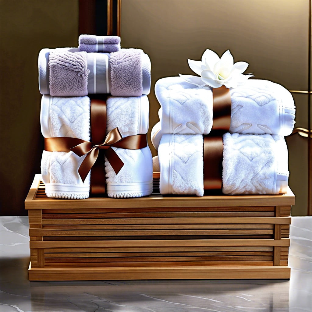 designer luxury hand towels