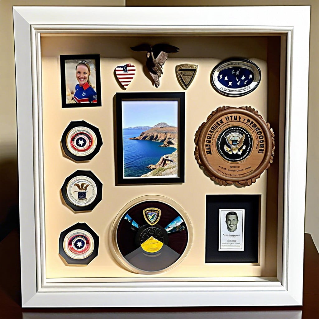 diy craft project shadow box frame