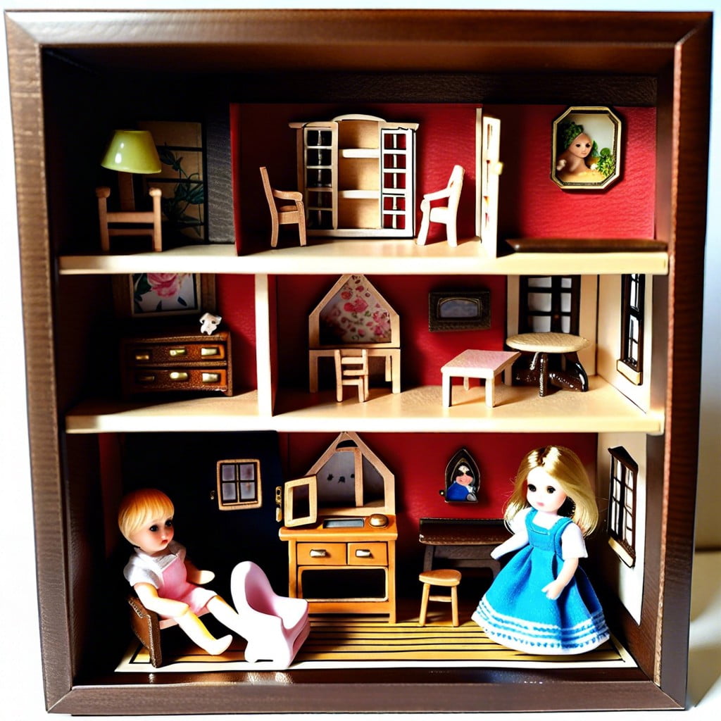 dollhouse shadow box