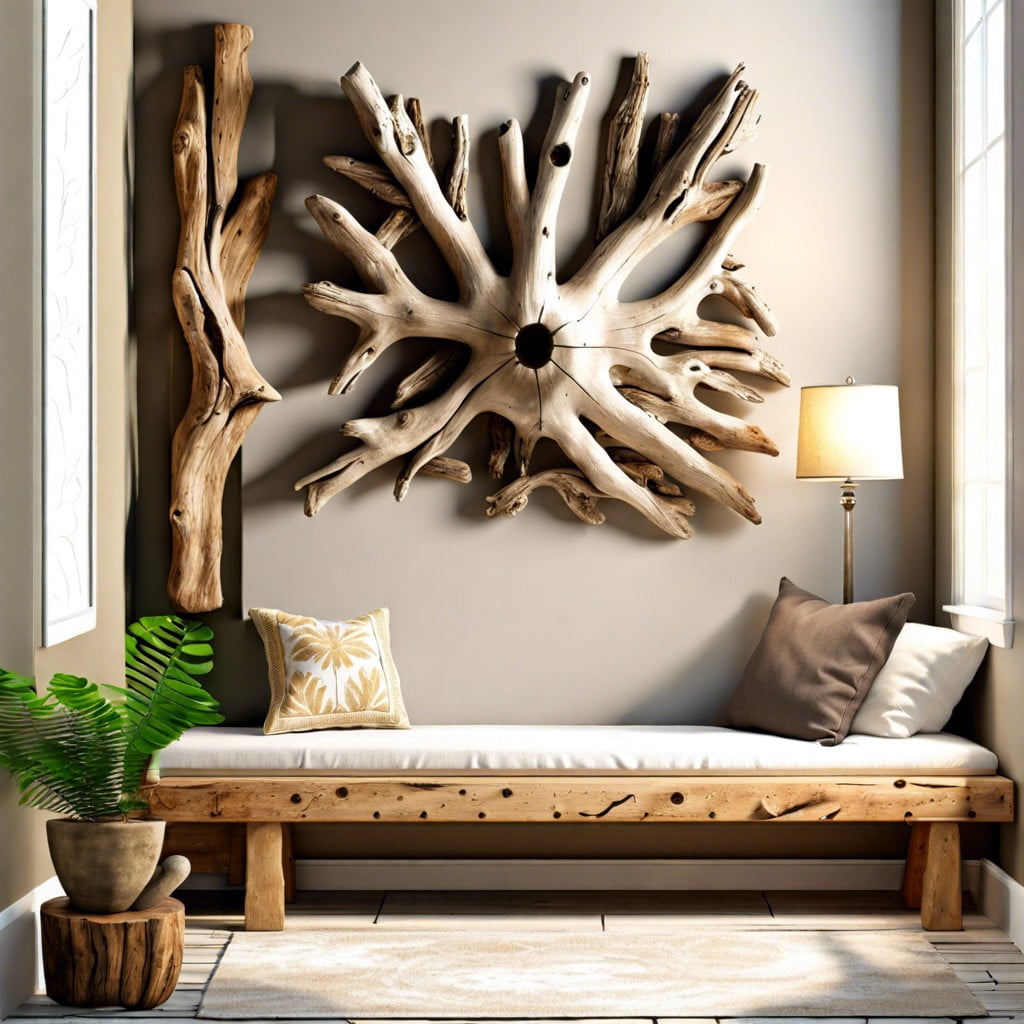 driftwood wall art