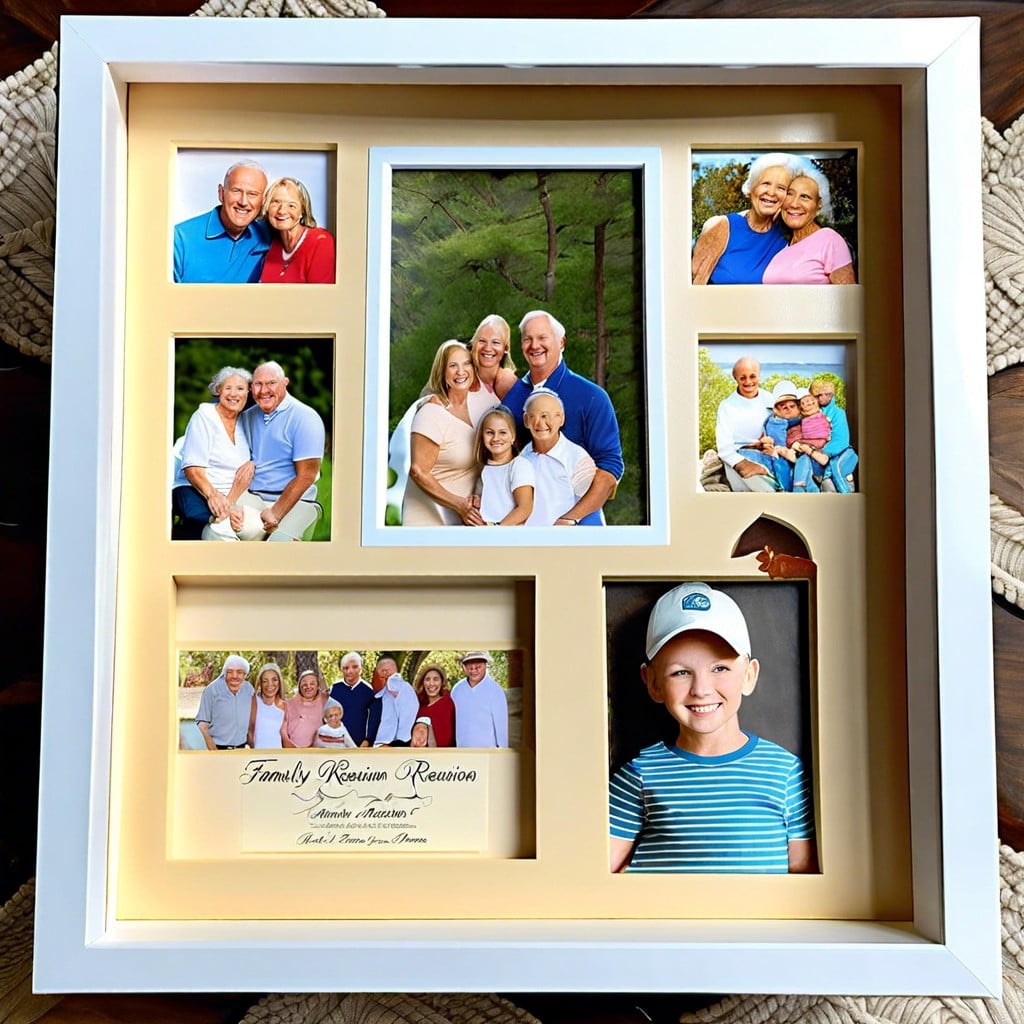family reunion memorabilia frame
