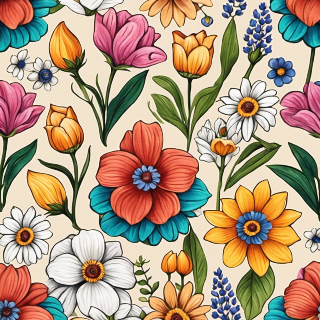 floral patterns