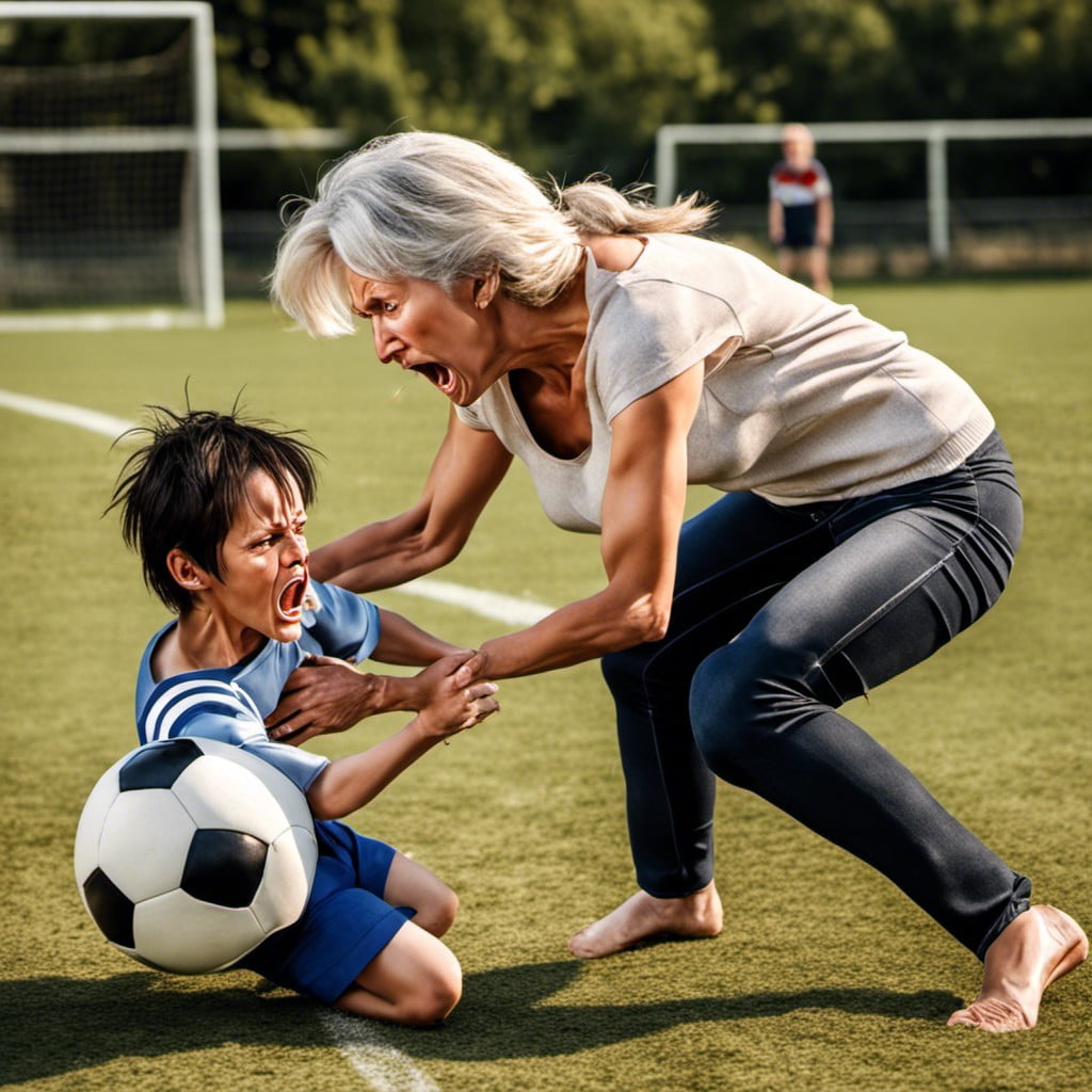 football mommas tackle harder