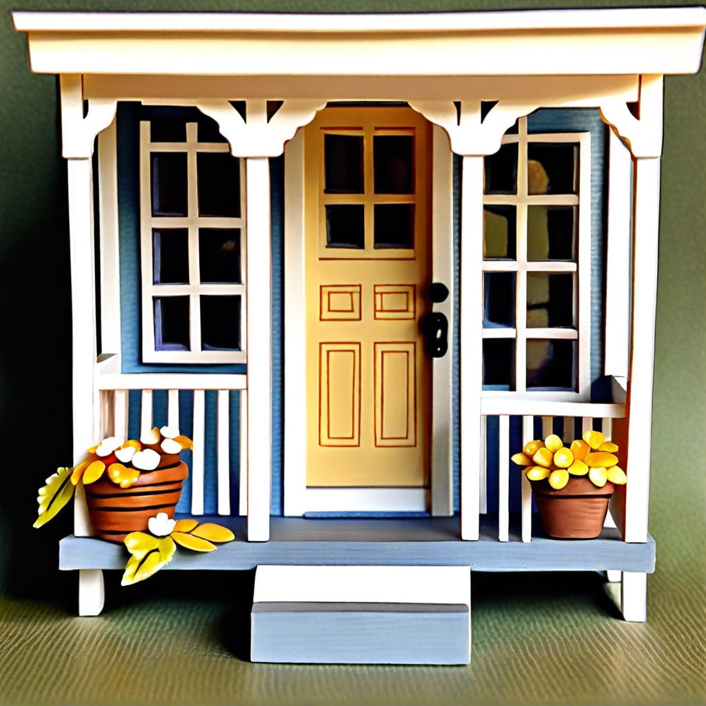 front porch shadow box
