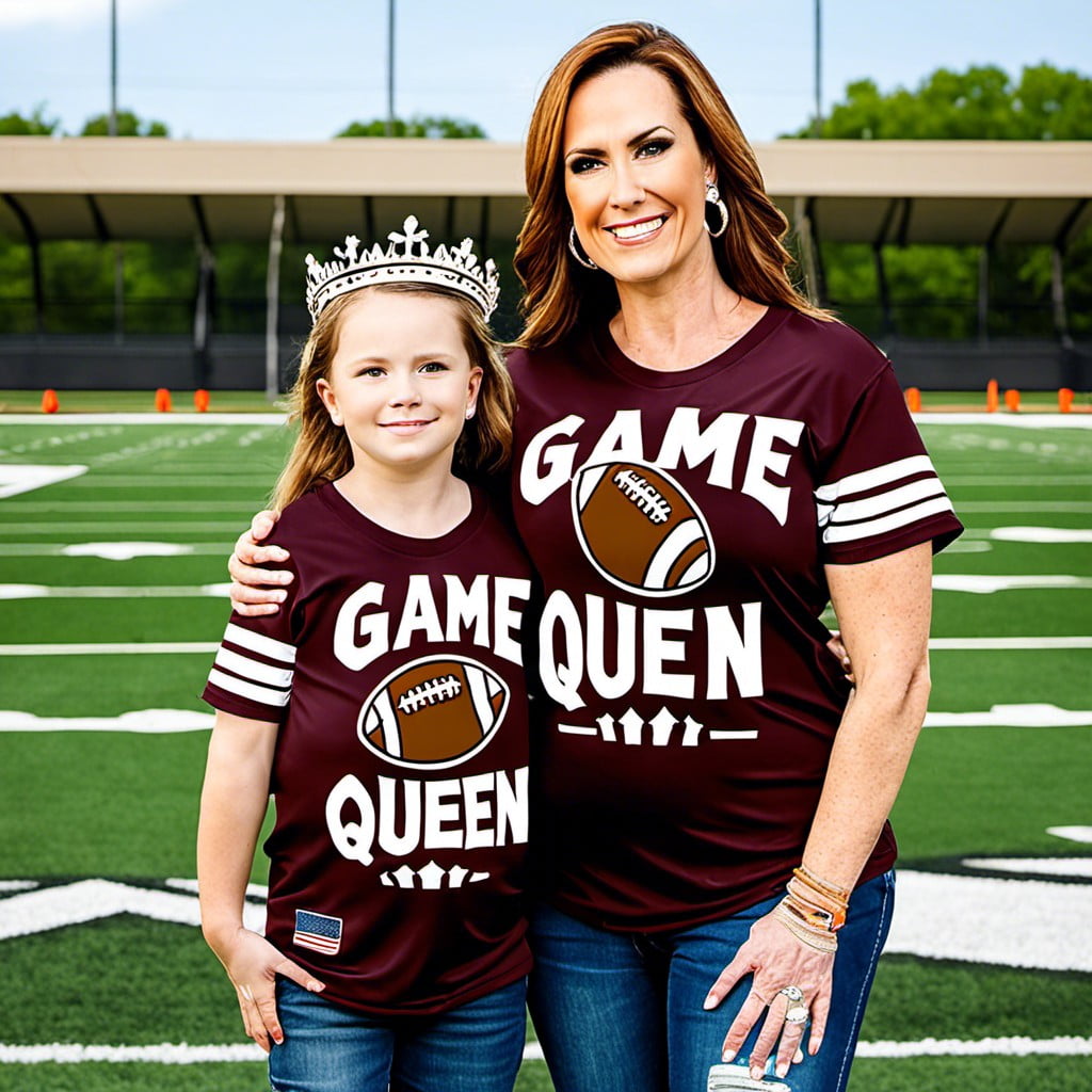 game day queen football mom