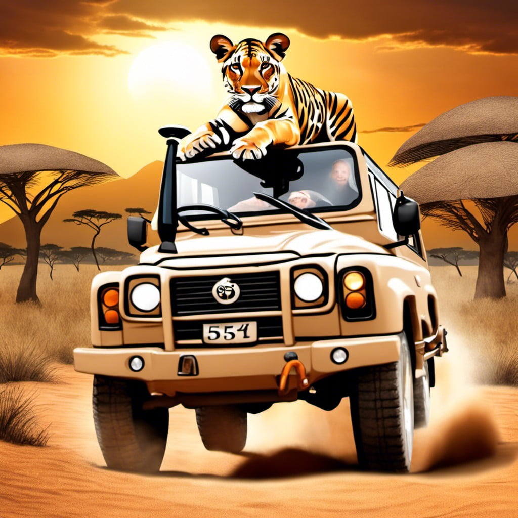 go on a safari trip