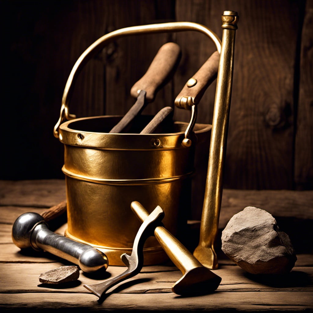 gold miners tools photo