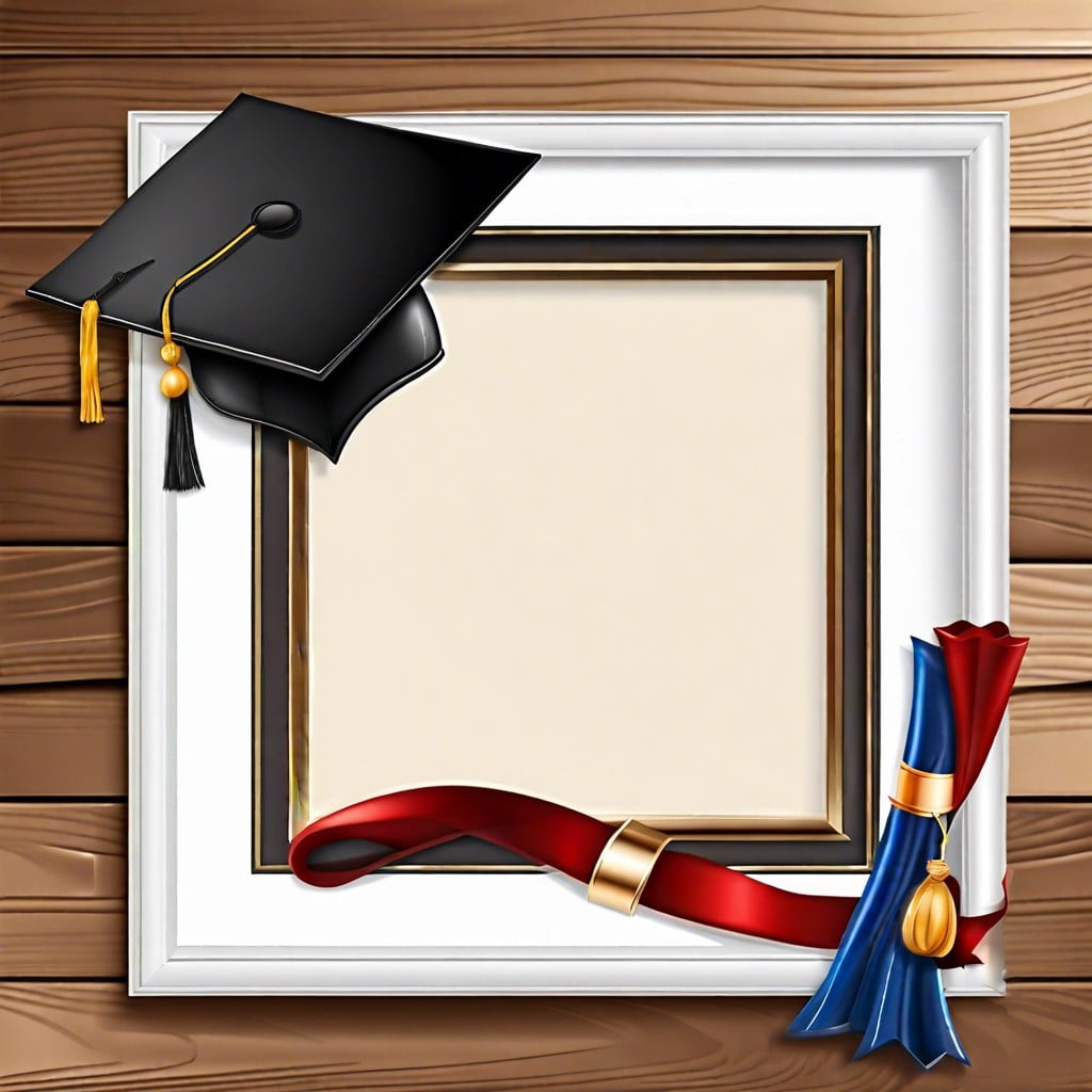 graduation memorabilia photo frame
