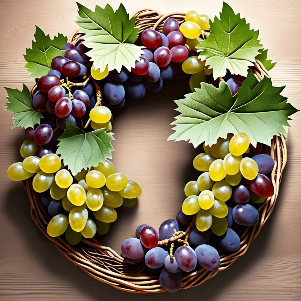 grapevine wreath centerpiece