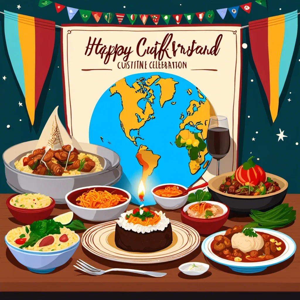 halfway around the world cuisine night