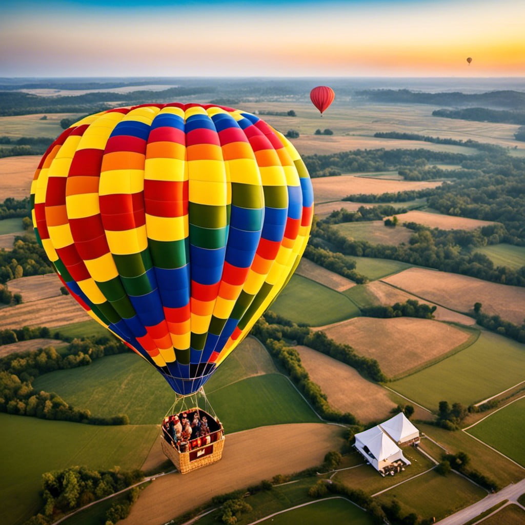 hot air balloon flight