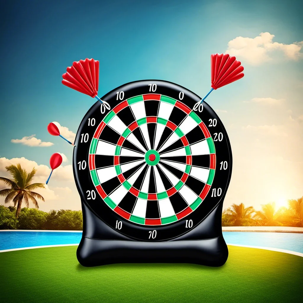 inflatable darts board